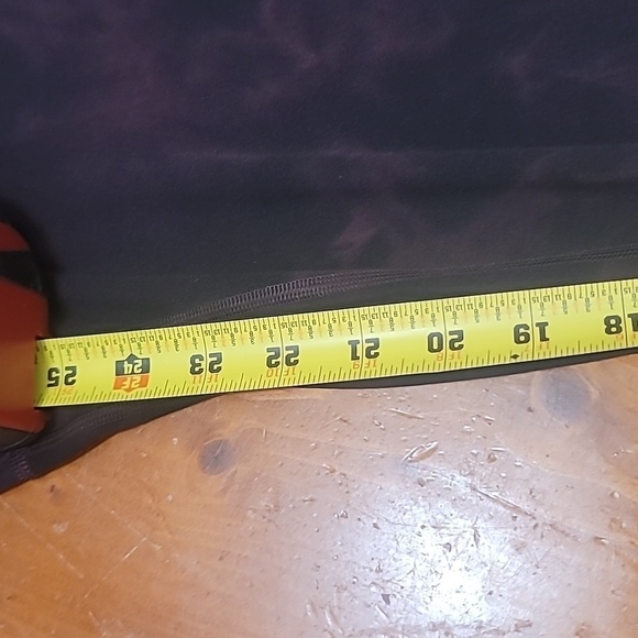 LULULEMON YOGA ALIGH HIGH RISE DIAMOND DYE CASSIS PLUS SIZEBLACK NULU PANTS SZ20 - Picture 10 of 10